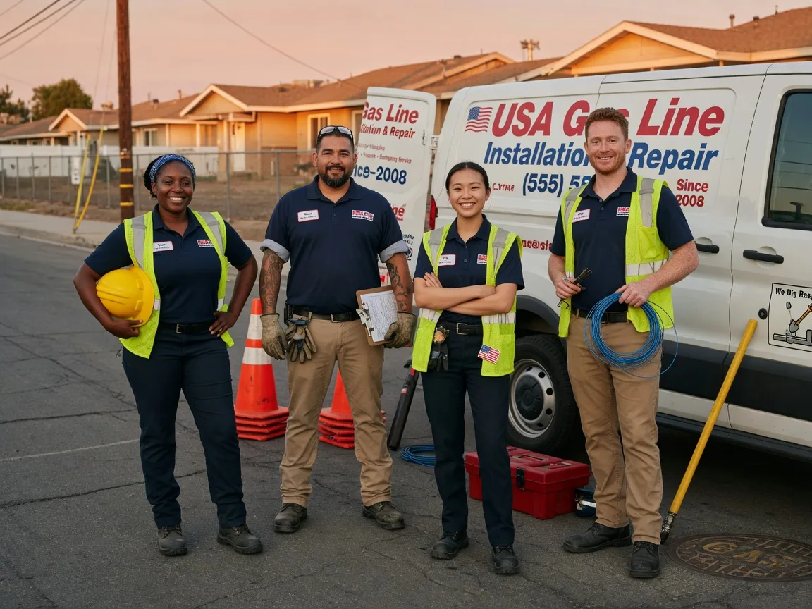 Gas Line Installation company in Lake, WV
